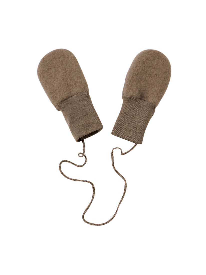 Rękawiczki z wełny merino walnut dla niemowląt