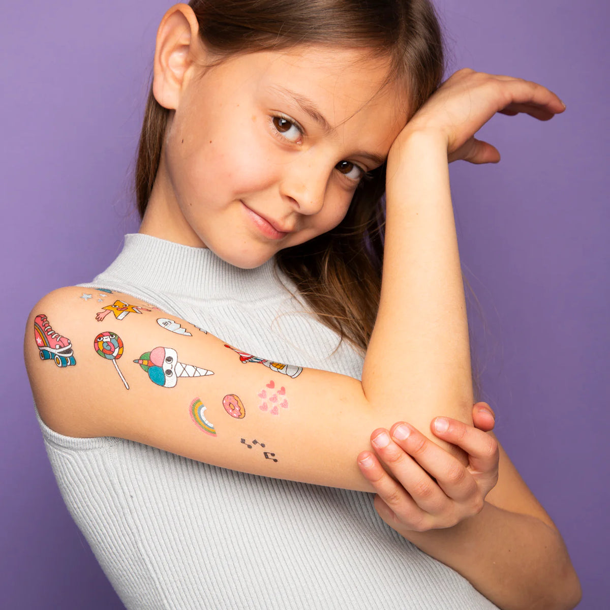 Tatuaże dla Dzieci 50 Sztuk - Lily - Omy