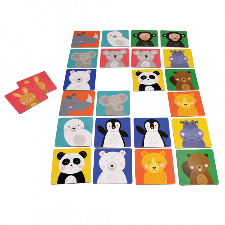 Gra Memory Animal Friends