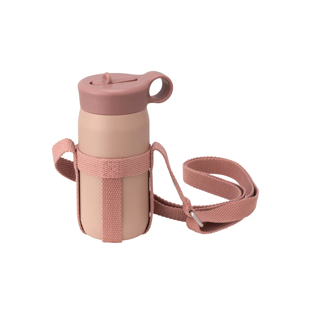 Pasek do bidonów Kinto Tumbler Stripe 70 mm - Ash Pink - Kinto
