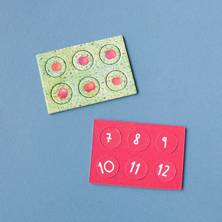 Puzzle kieszonkowe z grą obserwacyjną Jabłonka