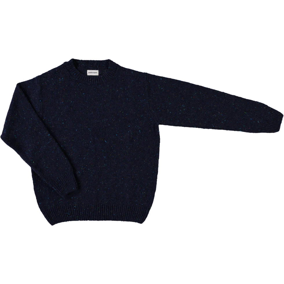 Sweter Brome Laine speckled midnight