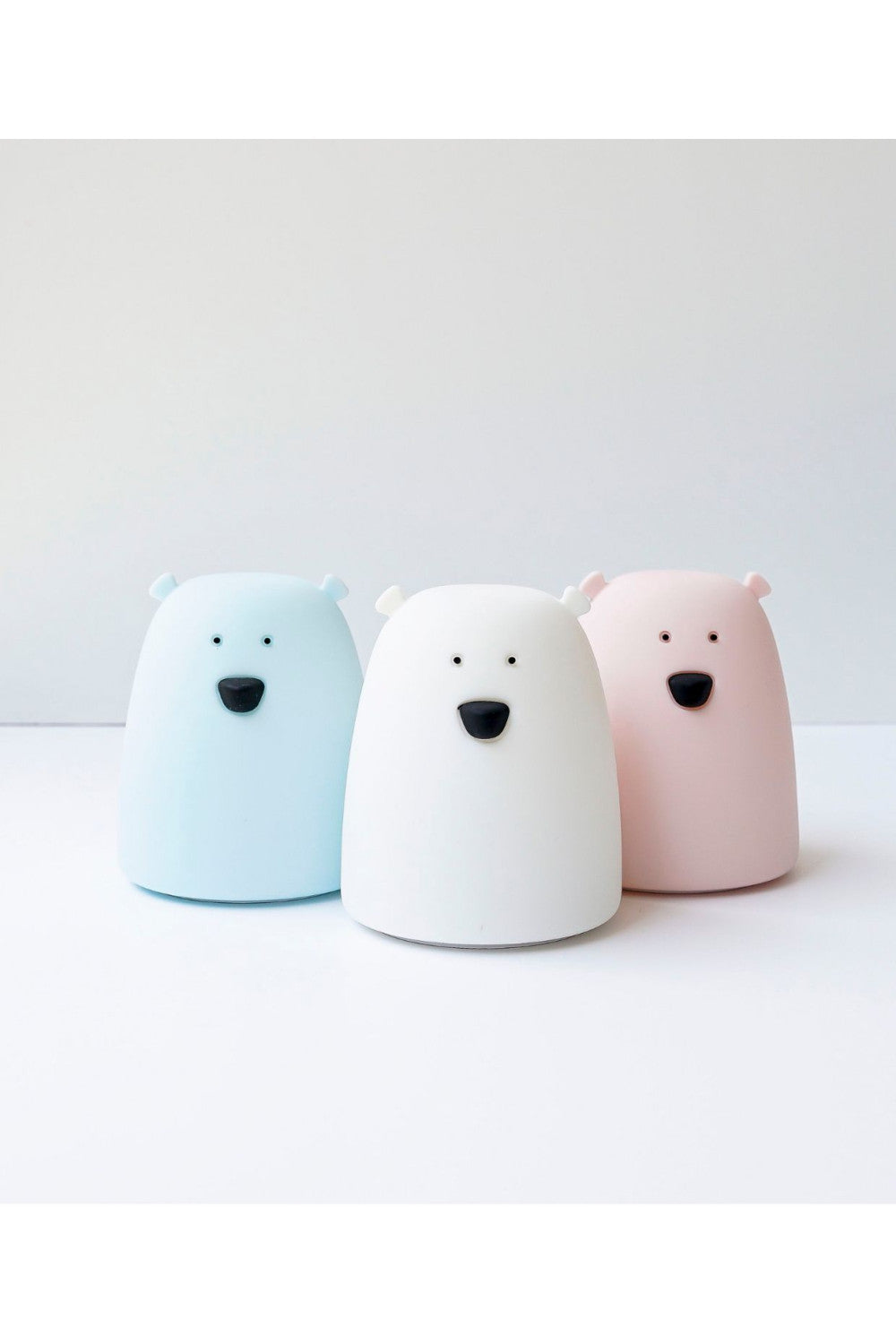 Miś Mały lampka SIlikonowa Biała - Rabbit & Friends