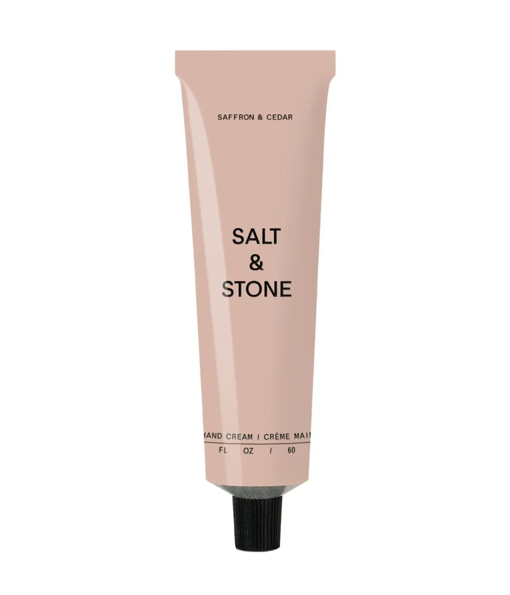 Nawilżający krem do rąk Saffron & Cedar 60 ml - Salt&Stone