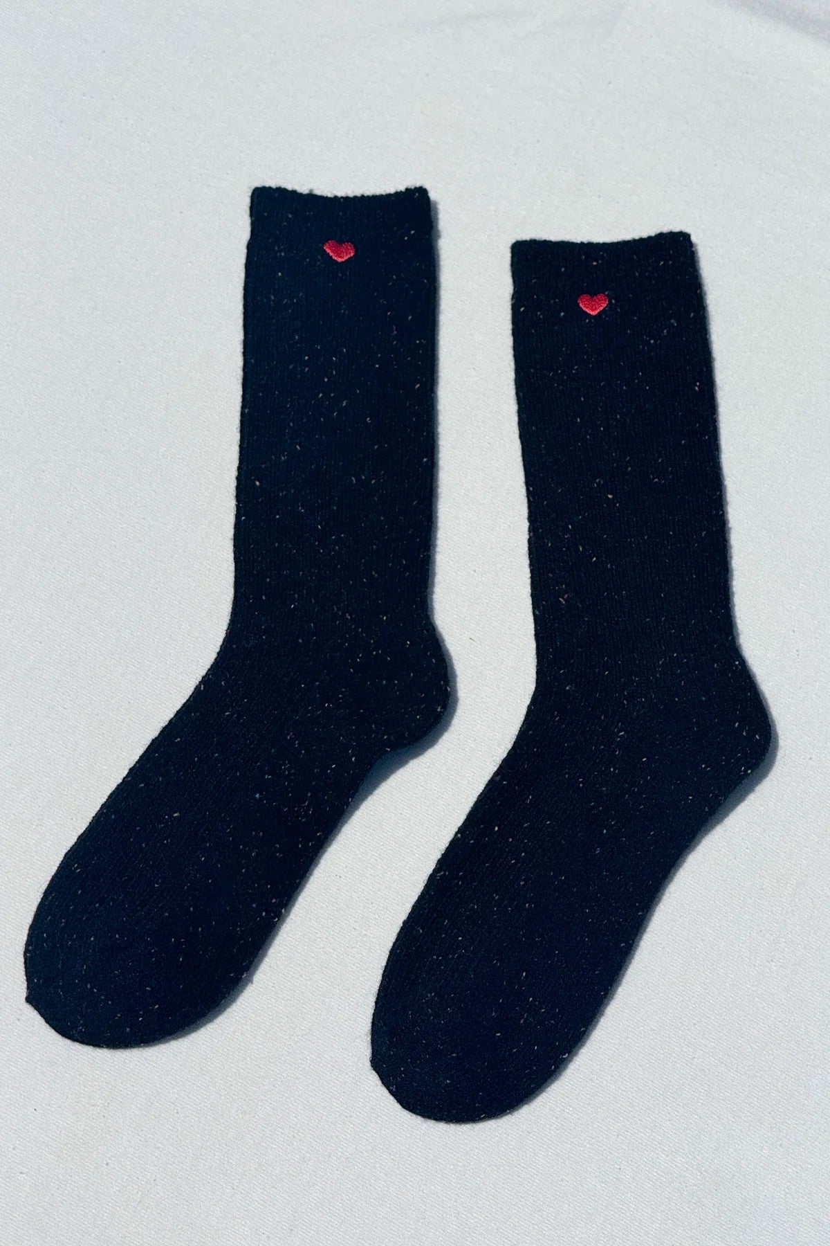 Skarpety Embroidered Snow Socks Cookies and Cream + Heart