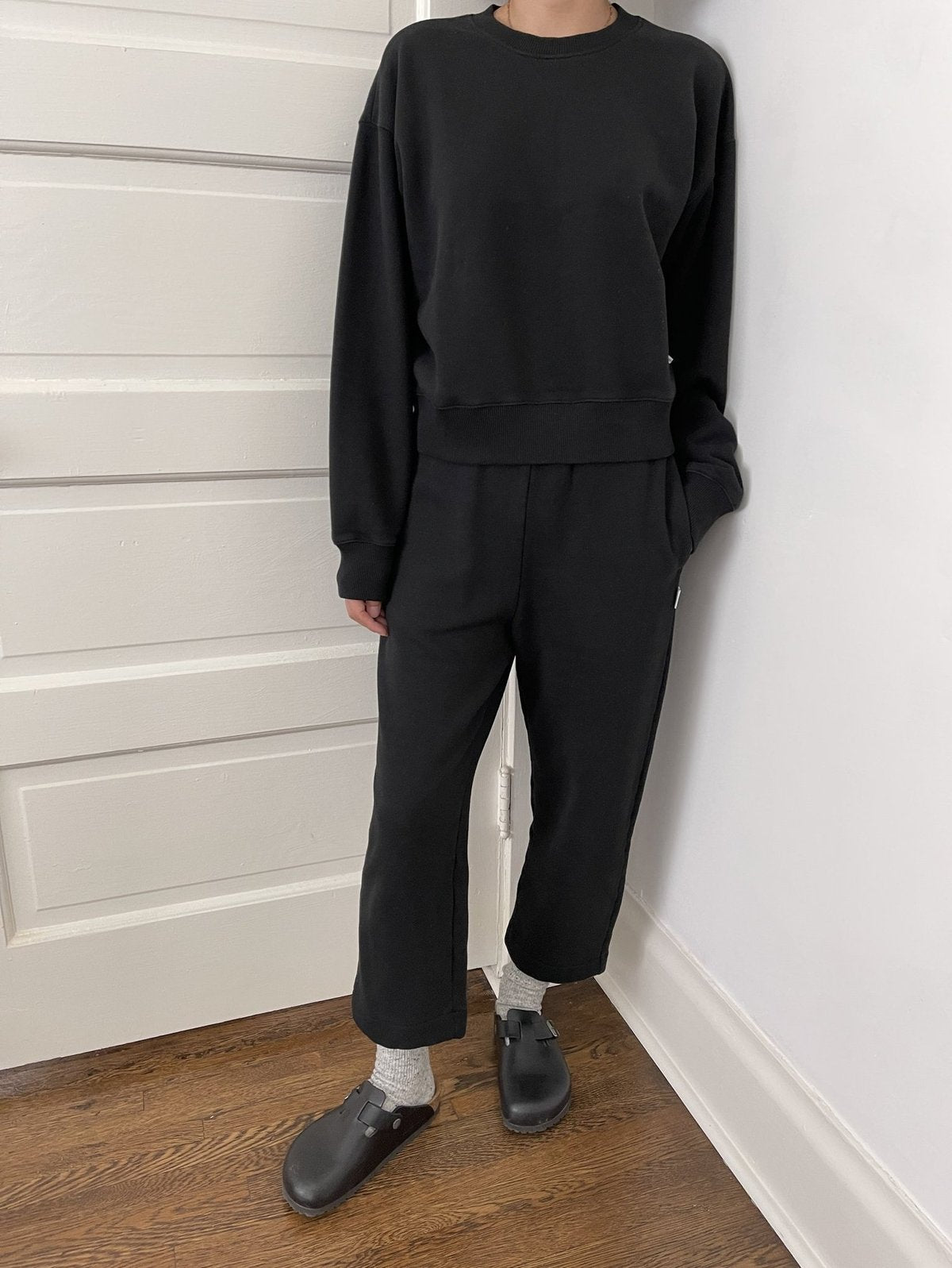 Spodnie bawełniane Barrel Joggers grey