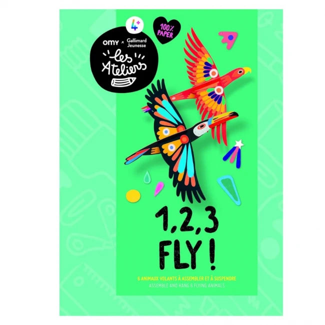 Zestaw Kreatywny 1, 2, 3, Fly! - OMY