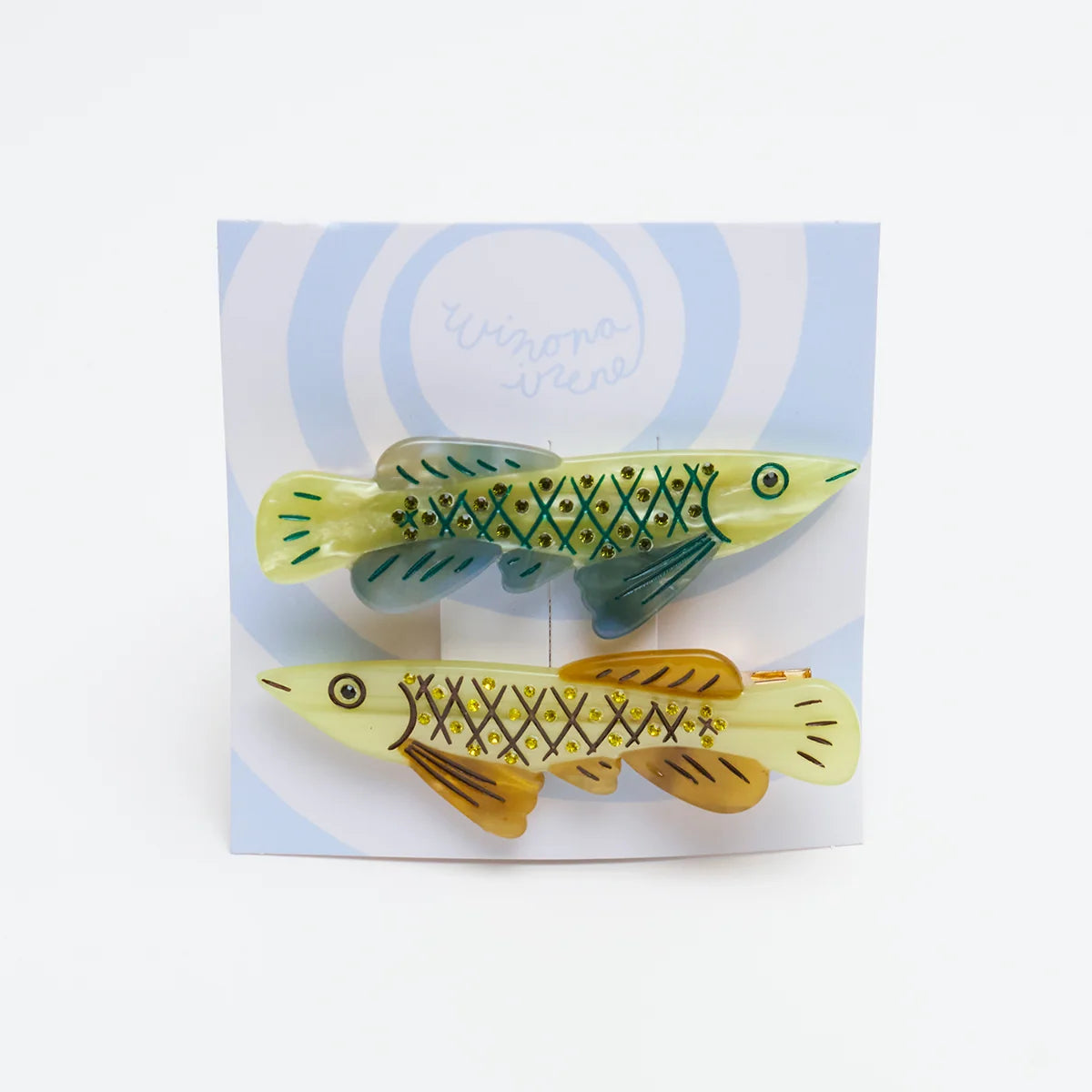 Spinki Arowana Clip Set - Winona Irene