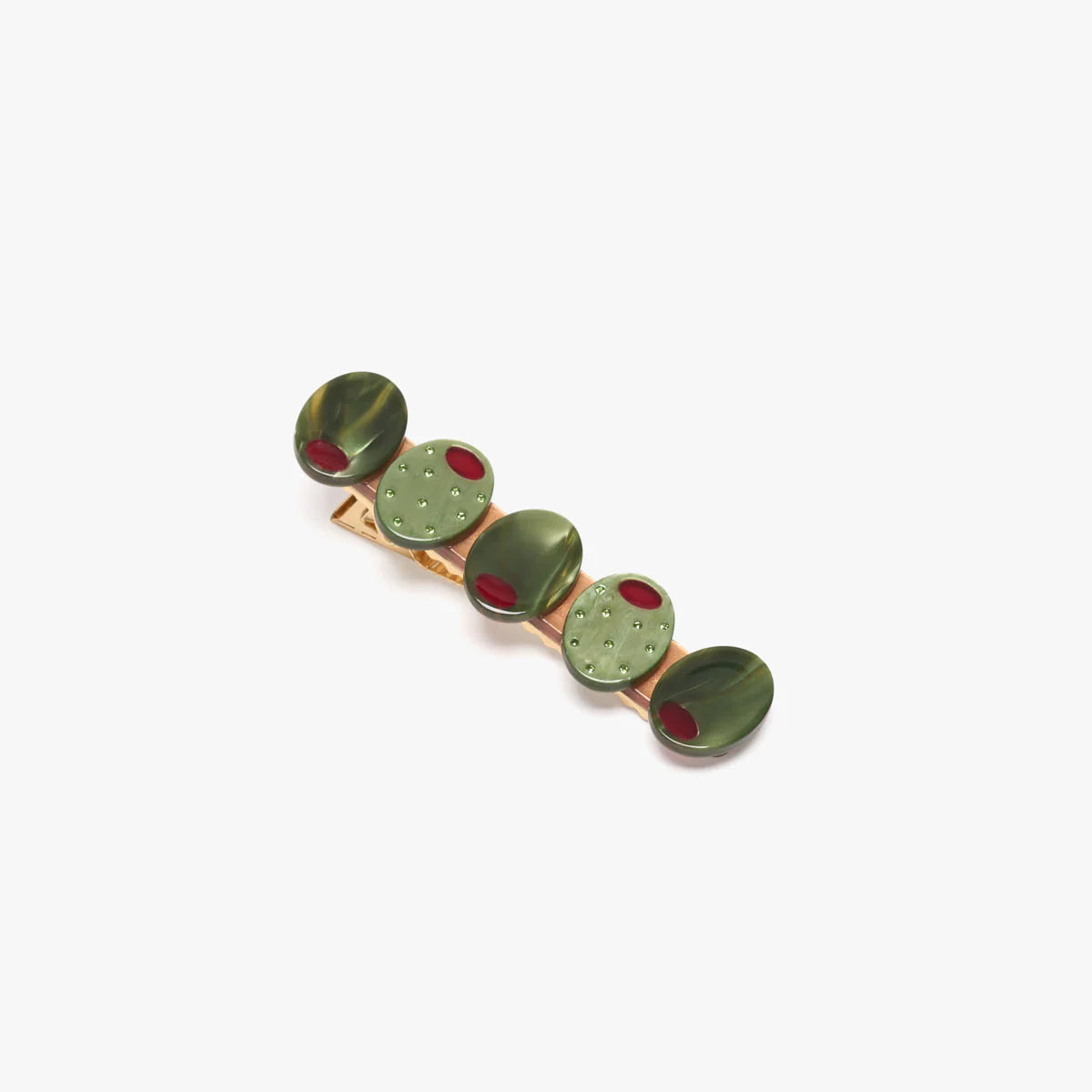 Spinka Olive alligator clip