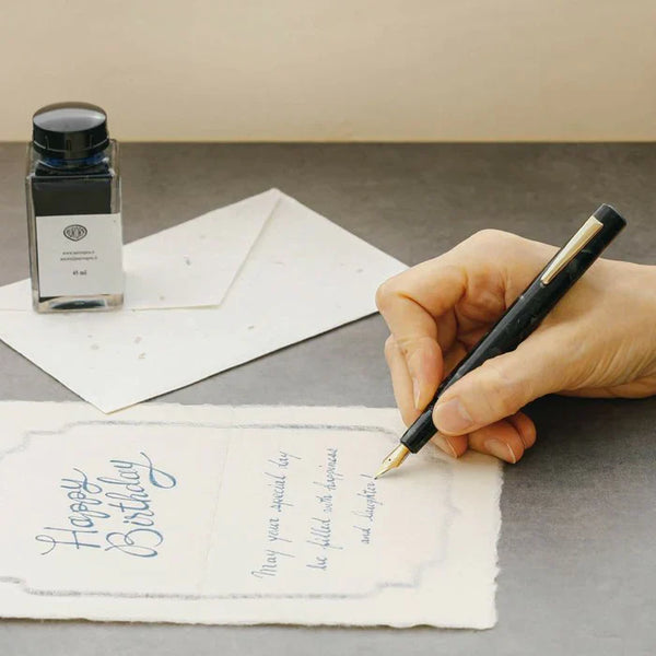 Pióro Marbled Fountain Pen black