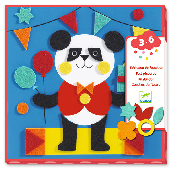 Wyklejanki filcowe Słodkie Słodkie stworzenia