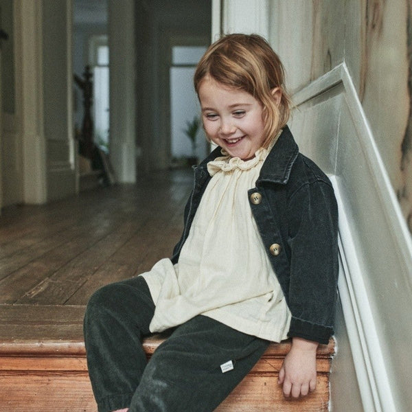 Kurta jeansowa Mure 4 lata black denim Poudre Organic