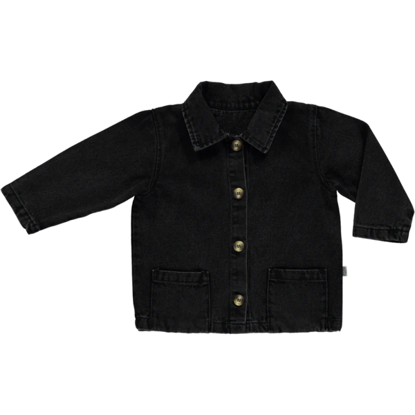 Kurta jeansowa Mure 4 lata black denim Poudre Organic