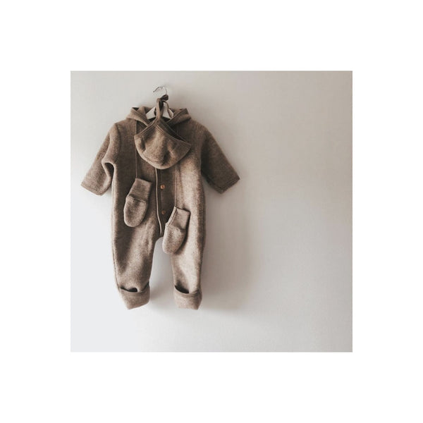 Kombinezon z wełny merino natural Engel Natur