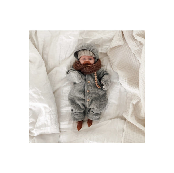 Kombinezon z wełny merino natural Engel Natur