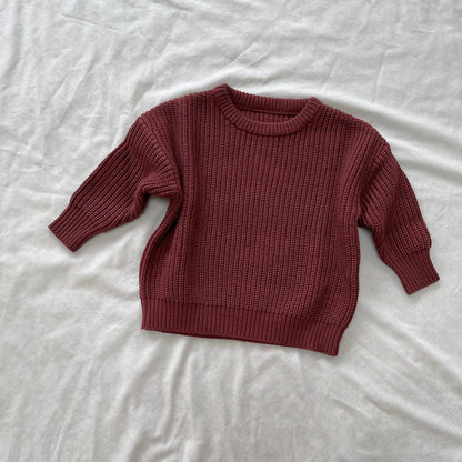 Sweter bawełniany Aspen Jumper buff stripe