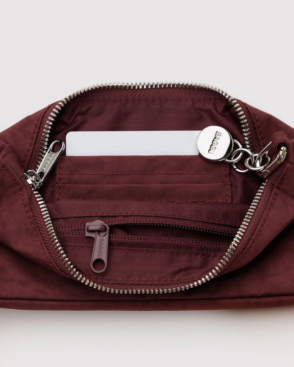Torebka Nylon Pochette mahogany