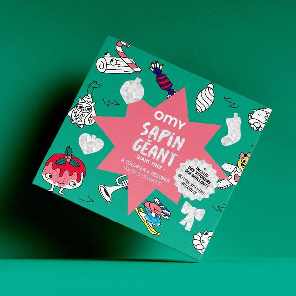 Gigantyczna Kolorowanka 100x70cm Świąteczne Drzewko Choinka