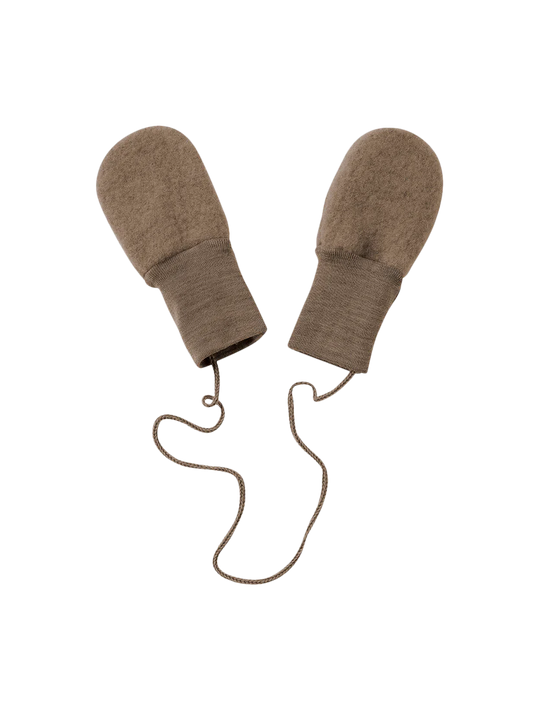 Rękawiczki z wełny merino walnut dla niemowląt
