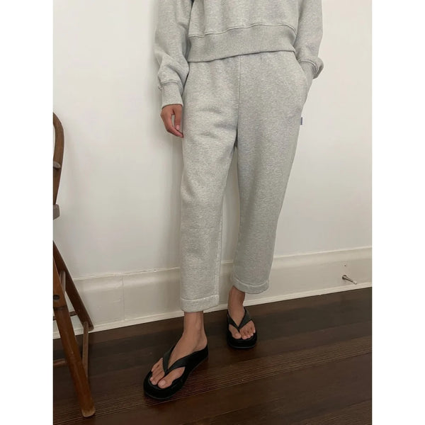 Spodnie bawełniane Barrel Joggers grey