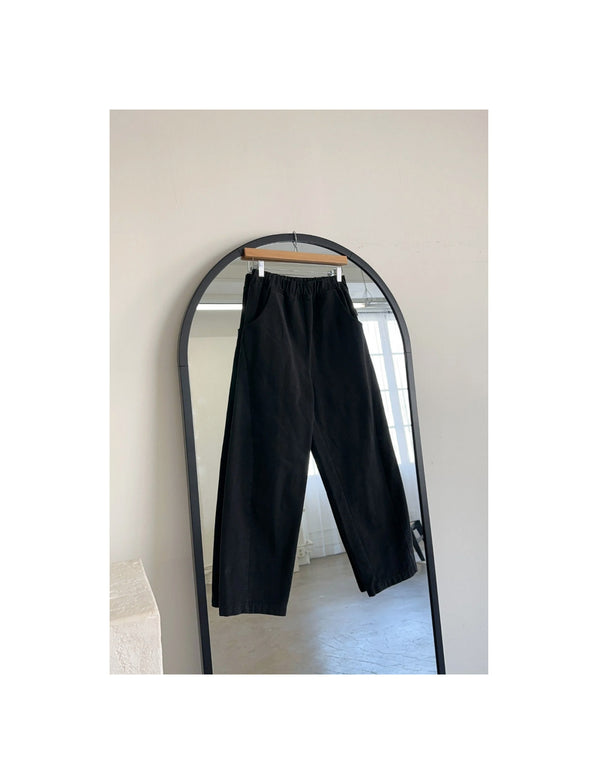 Spodnie Arc Pants, Black Canvas Long