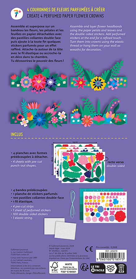 Zestaw do Robienia Wianków Flower Power