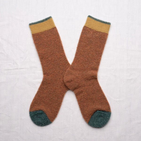 Skarpety Mousse merino karmel