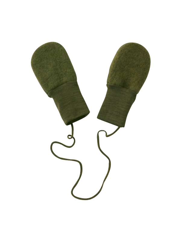 Rękawiczki z wełny merino cinnamon dla niemowląt Engel Natur