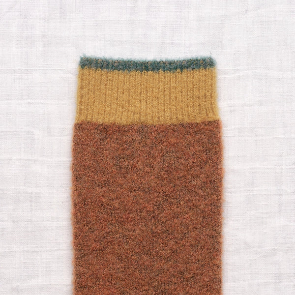 Skarpety Mousse merino karmel