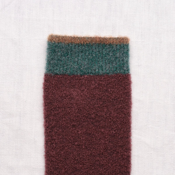 Skarpety Mousse merino porto