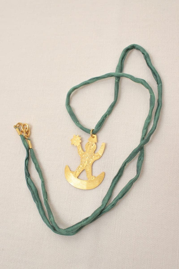 Naszyjnik Vision zielony