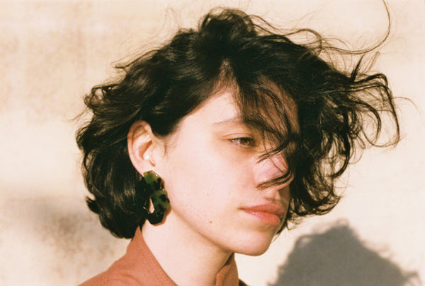 Kolczyki Cypres dark green Apres Ski