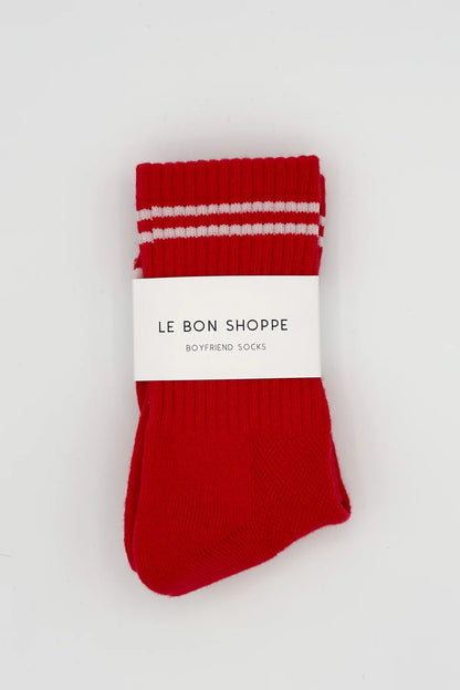 Skarpety Boyfriend Socks red