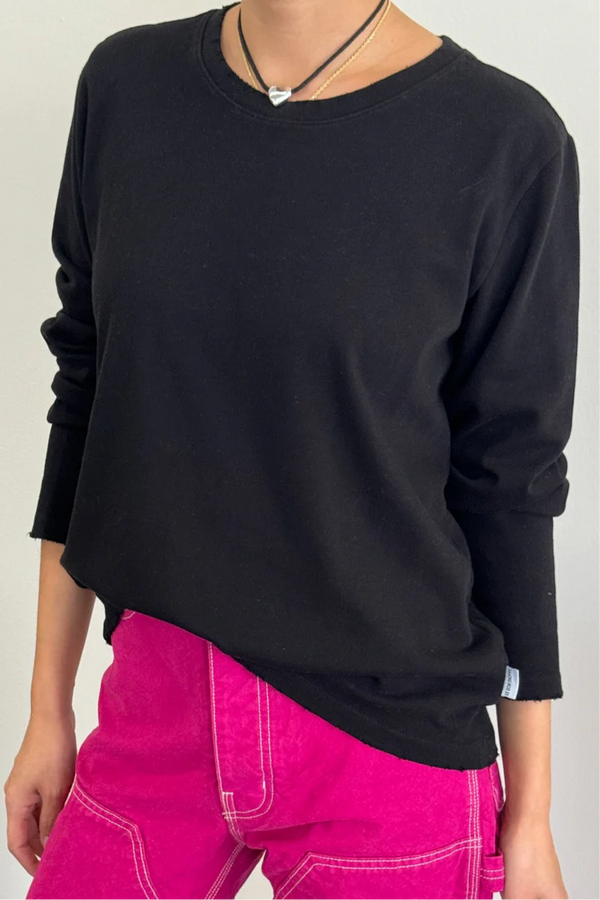 Longsleeve Everyday Tee black Le Bon Shoppe