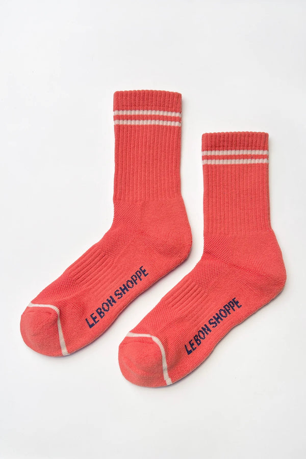 Skarpety Boyfriend Socks OS coral