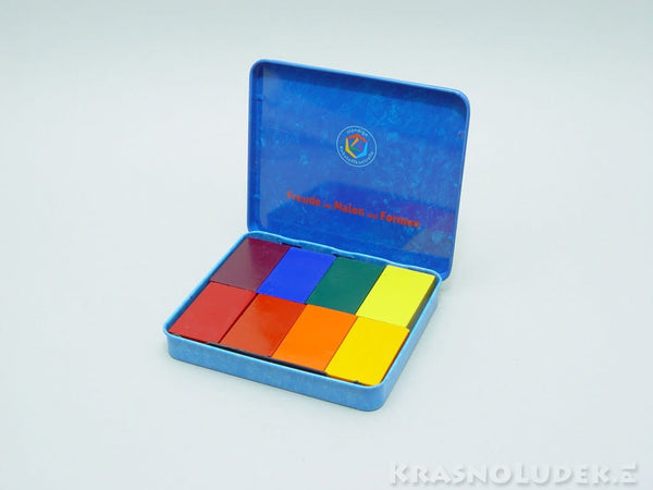 Kredki z wosku pszczelego w bloczku 8 szt.