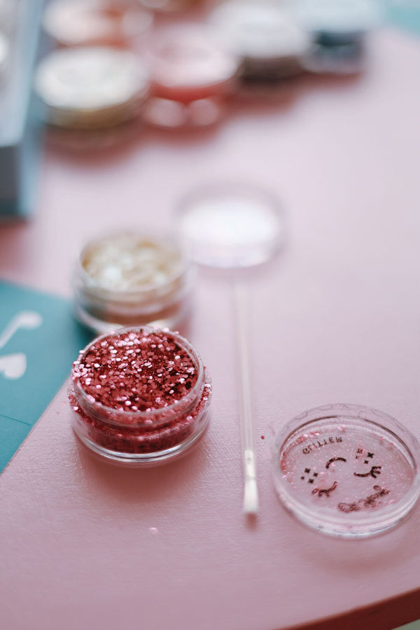 Brokatowy zestaw do malowania twarzy Sparkly bio brokat