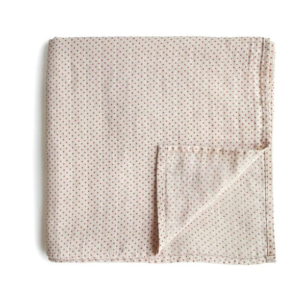 Otulacz z organicznej bawełny Carmel Polka Dots