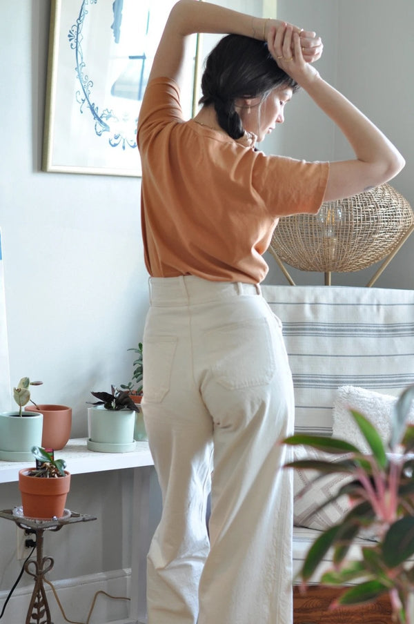 T-Shirt Vintage Boy Tee clay