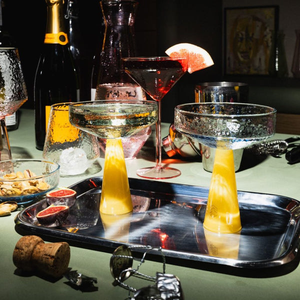 Kieliszki Claude Coupes  blue/topaz 2 szt.