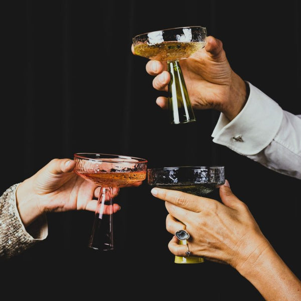 Kieliszki Claude Coupes  blue/topaz 2 szt.