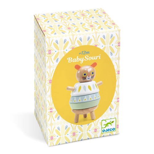 Układanka drewniana Baby Souri Djeco
