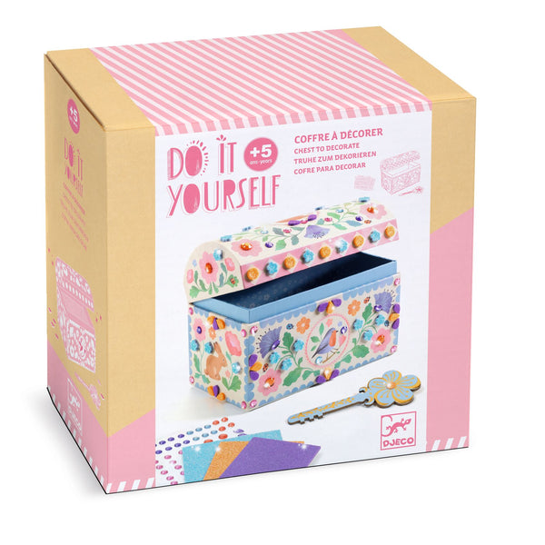 Szkatułka z kluczykiem Zrób to sam Djeco