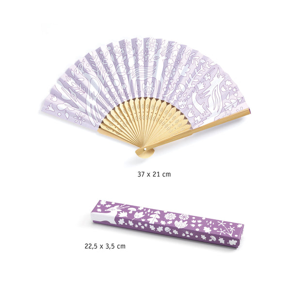 Wachlarz Piękno lasu Zrób to sam