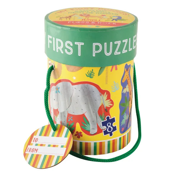 Dżungla Puzzle dla początkujących 4 w 1