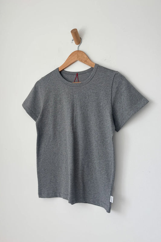 T-Shirt The Go-To Tee melange grey