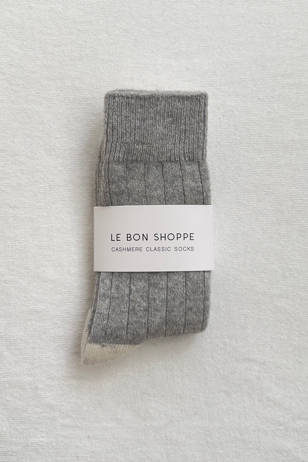 Skarpety kaszmirowe Classic Cashmere Socks fawn Le Bon Shoppe