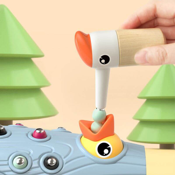 Gra zręcznościowa Nakarm ptaszka Złap robaczka