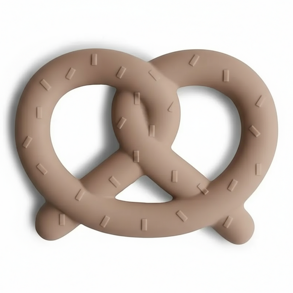 Silikonowy Gryzak Pretzel natural