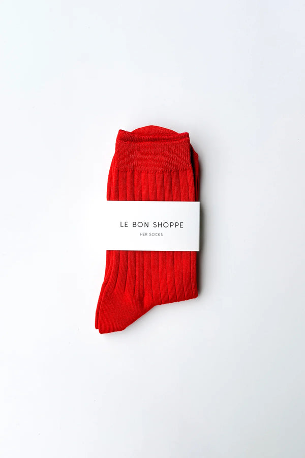 Skarpety Her Socks mc cotton ketchup